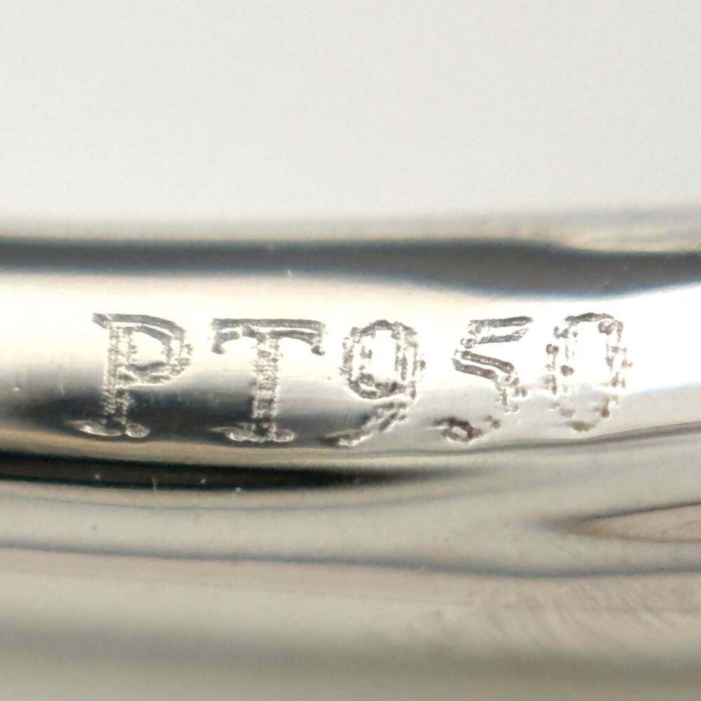 TIFFANY Silver Diamond Ring - Picture 4 of 5